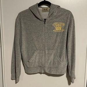 Juicy Couture grey velour tracksuit